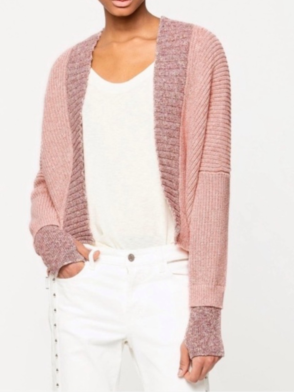 Zadig & Voltaire Cotton Blend Tanya Cardigan Sz XS/S OVERSIZED